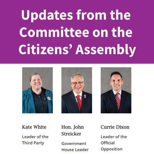 Special Committee on the Yukon Citizens Assembly